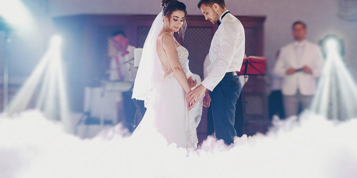 suchy lód na weselu